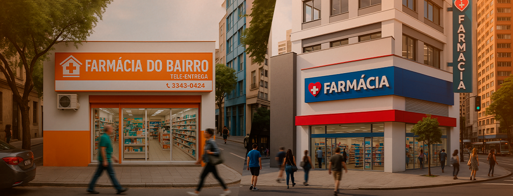 Pequenas farmácias vs grandes redes como competir com inteligência e proximidade sendo uma farmácia independente